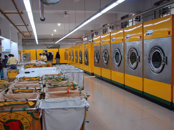 象王洗衣中央工厂部分场景